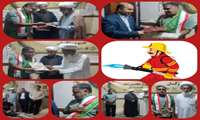 تکریم و قدردانی از آتش نشان بازنشسته